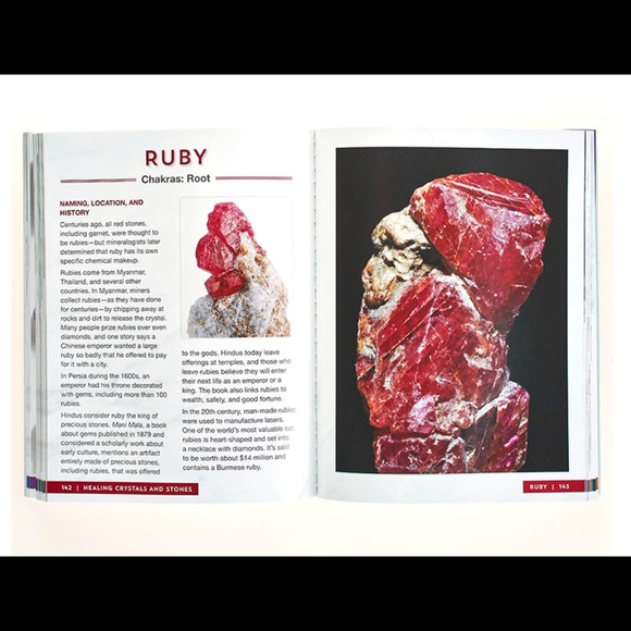 Healing Crystals & Stones Book Of Natural Energy - Picture 4 of 6